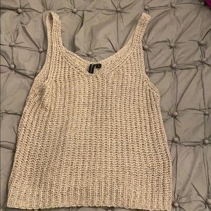Crochet tank top